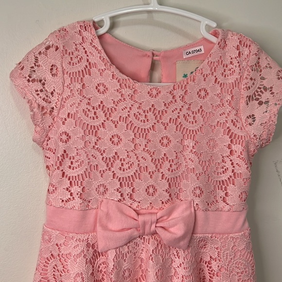 Lily Bleu Lush Pink Fit&Flare Dress Size 24M - Picture 11 of 12